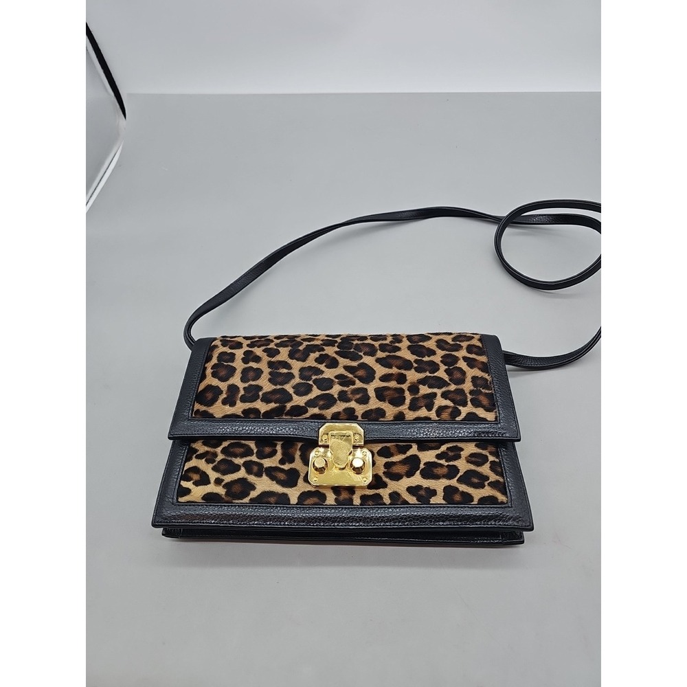 Vintage FINESSE LA MODEL Cheetah Print Faux Fur‎ New